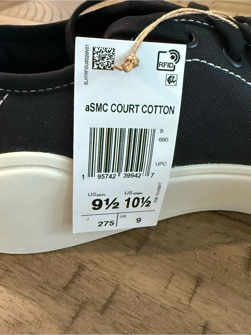 New Adidas by Stella McCartney Courty Cotton Sneakers Size 9.5 w/ Box